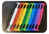 Фото Пластиковые ручки для картонных коробок, сборные двухэлементные ручки с ответной частью в наличии